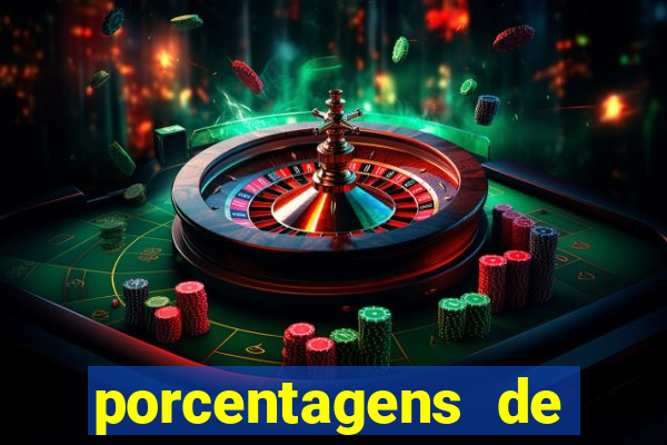 porcentagens de jogos pagantes